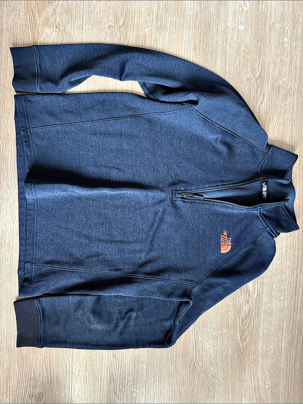 The North Face Men's Blue Zip Jacket Like New